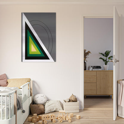 Untitled - Concretism - Carmelo Arden Quin Brushed Aluminum Print - 70x100 cm / 28x40 inches | Carmelo Arden Quin Aluminum Print | Carmelo Arden Quin Prints