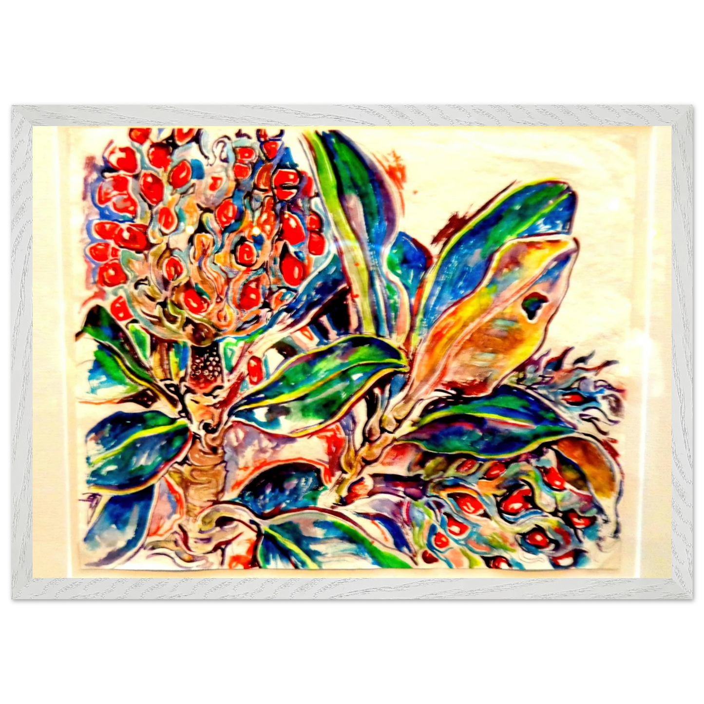 Walter Inglis Anderson - Walter Anderson Wall art - 70x100 cm / 28x40 inches - Premium Wooden Framed Poster With Fine Art Paper-canvas - Wood frame