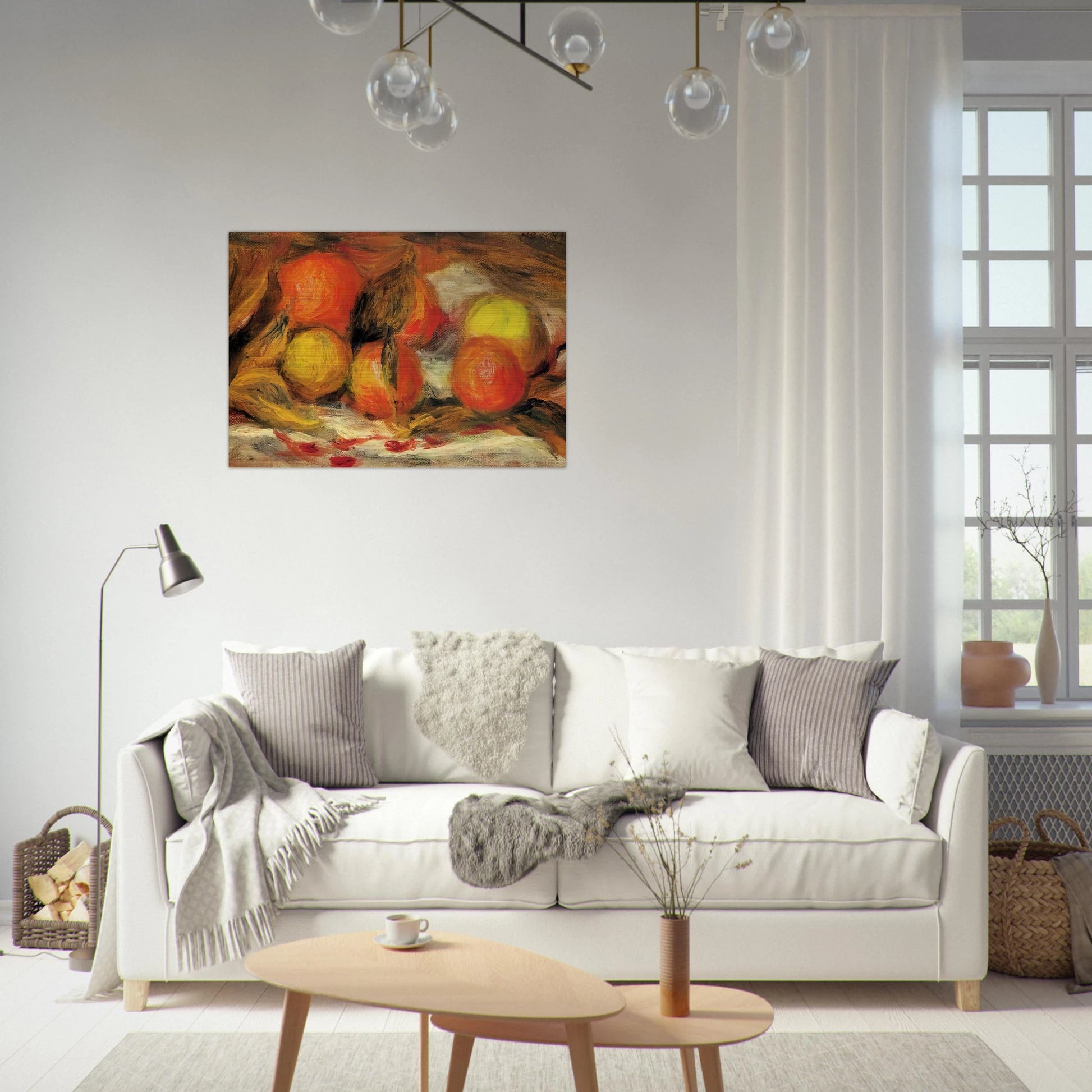 Still Life - Pierre-Auguste Renoir Brushed Aluminum Print - 70x100 cm / 28x40 inches | Pierre-Auguste Renoir Aluminum Print | Pierre-Auguste Renoir Prints