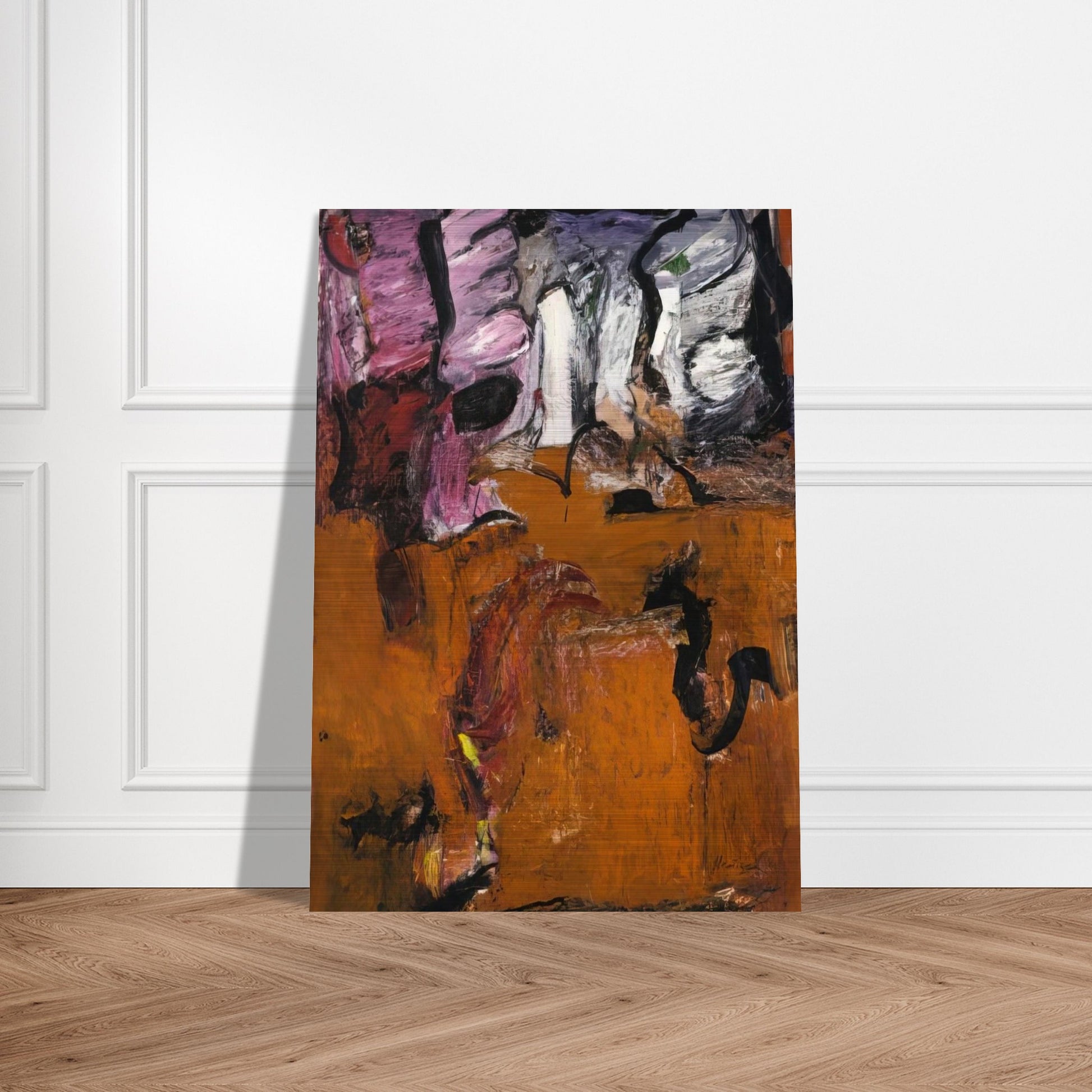 Pallas Athena--Earth - Grace Hartigan Brushed Aluminum Print - 70x100 cm / 28x40 inches | Grace Hartigan Aluminum Print | Grace Hartigan Prints