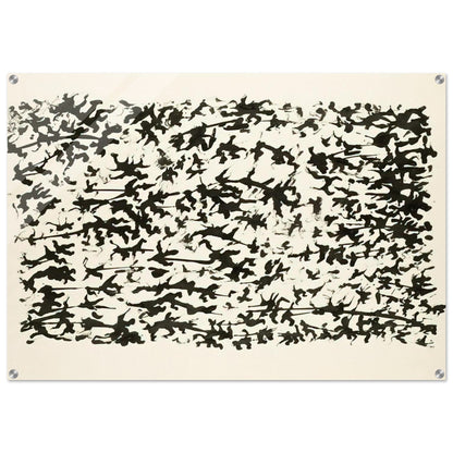 Untitled - Tachisme - Henri Michaux Acrylic Print - 70x100 cm / 28x40″ inches