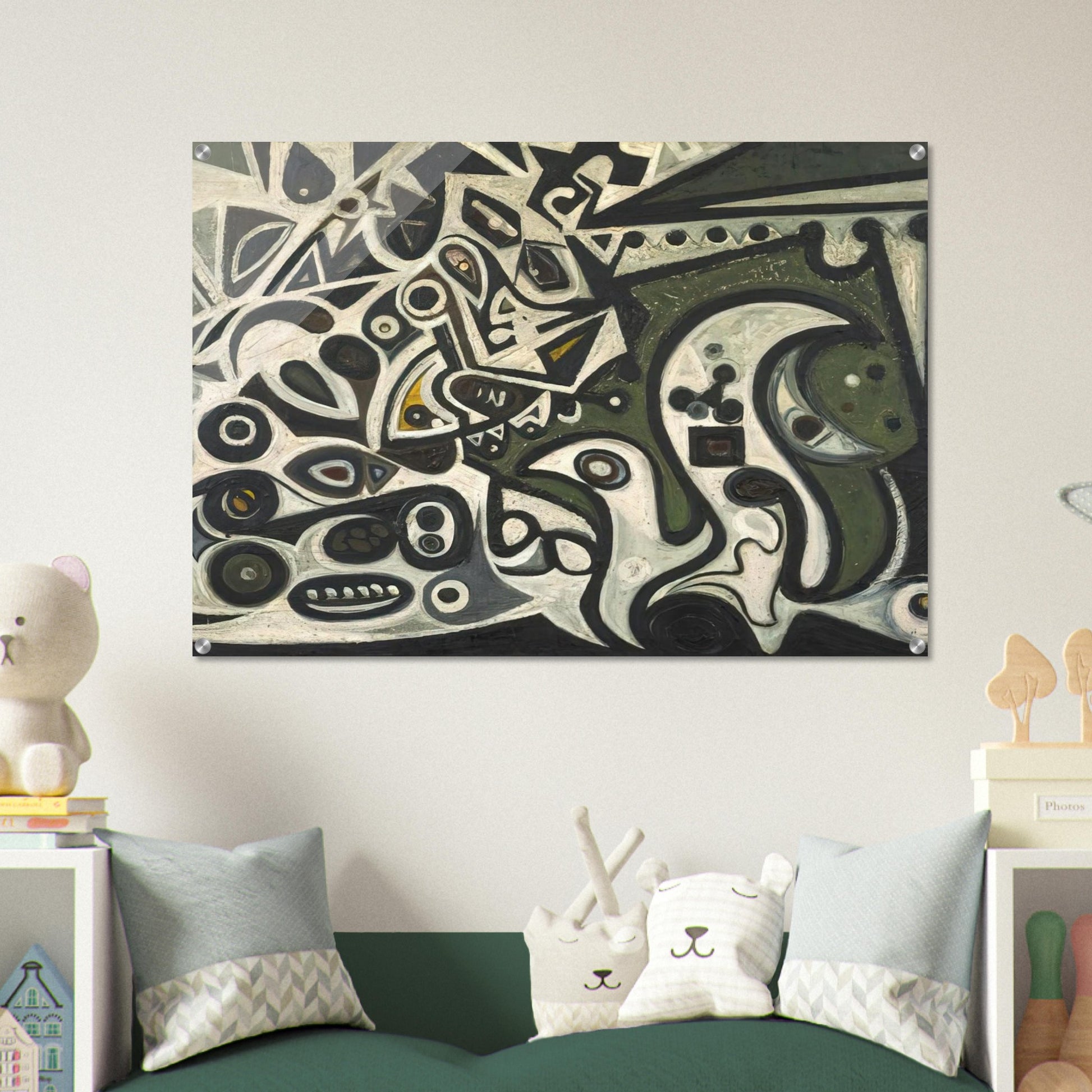 River Metamorphosis - 1939 - Richard Pousette-Dart Acrylic Print - 70x100 cm / 28x40″ inches