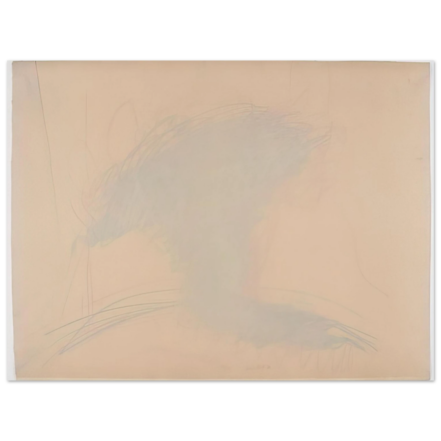 Dieter Roth - Self-Portrait as a Flower Pot - 1971  75x100 cm / 30x40inches Fine Art Poster