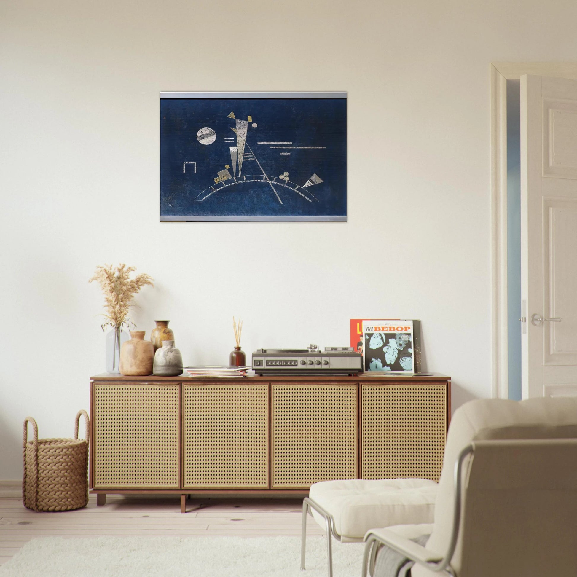 FRAGILE 1931 - Wassily Kandinsky Brushed Aluminum Print - 70x100 cm / 28x40 inches | Wassily Kandinsky Aluminum Print | Wassily Kandinsky Prints