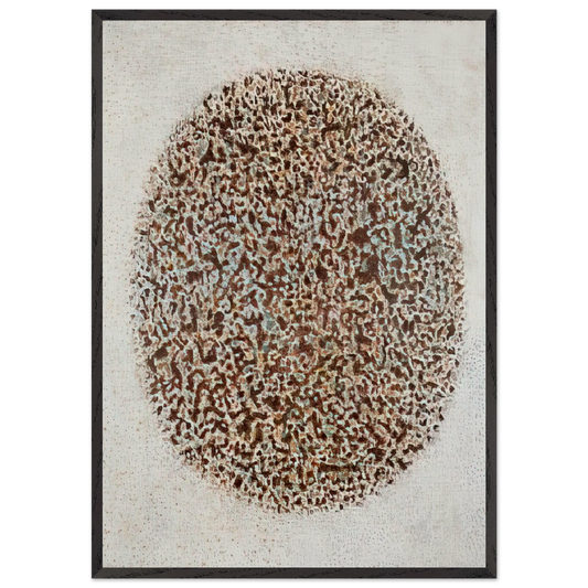 Imploding Cosmos - 1992 - Richard Pousette-Dart 70x100 cm / 28x40 inches Framed Art Print – Black Wooden Frame