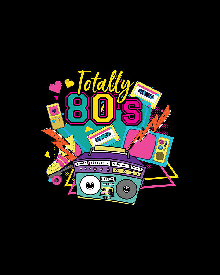 80s Images Art Print: Retro 1980s Party Gift | RedKalion