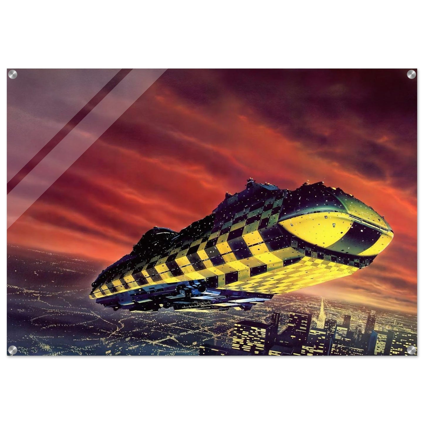 Chris Foss - Chris Foss Acrylic Print - 70x100 cm / 28x40″ inches | Chris Foss Wall Art | Chris Foss Prints