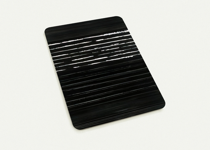 Peinture 324 x 181 cm, 14 mars 1999 Polyptyque - 1999 By Pierre Soulages Pack of 10 Post Cards | Pierre Soulages Post Cards | A6 (10.5 x 14.8 cm) - 4.1 x 5.8 inches