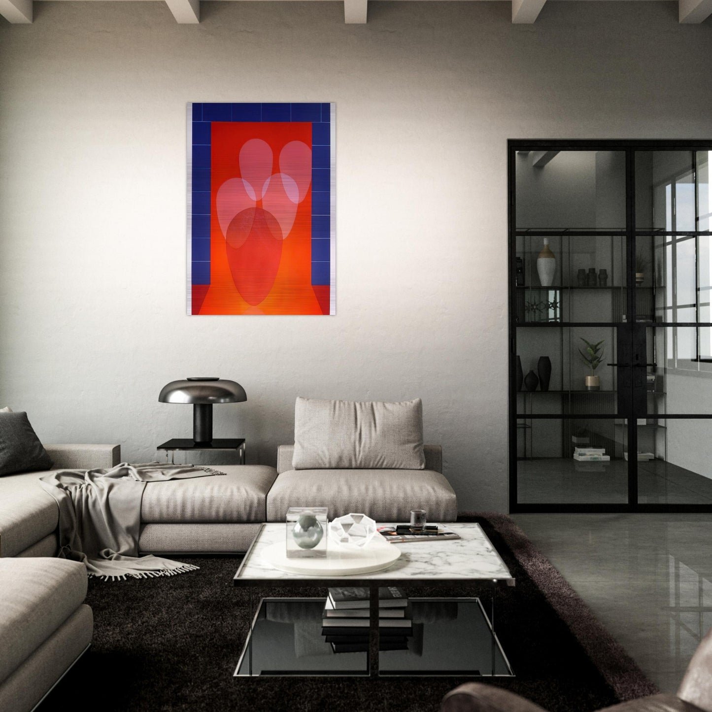 Fiery Furnace - 1978 - Clarence Holbrook Carter Brushed Aluminum Print - 70x100 cm / 28x40 inches | Clarence Holbrook Carter Aluminum Print | Clarence Holbrook Carter Prints