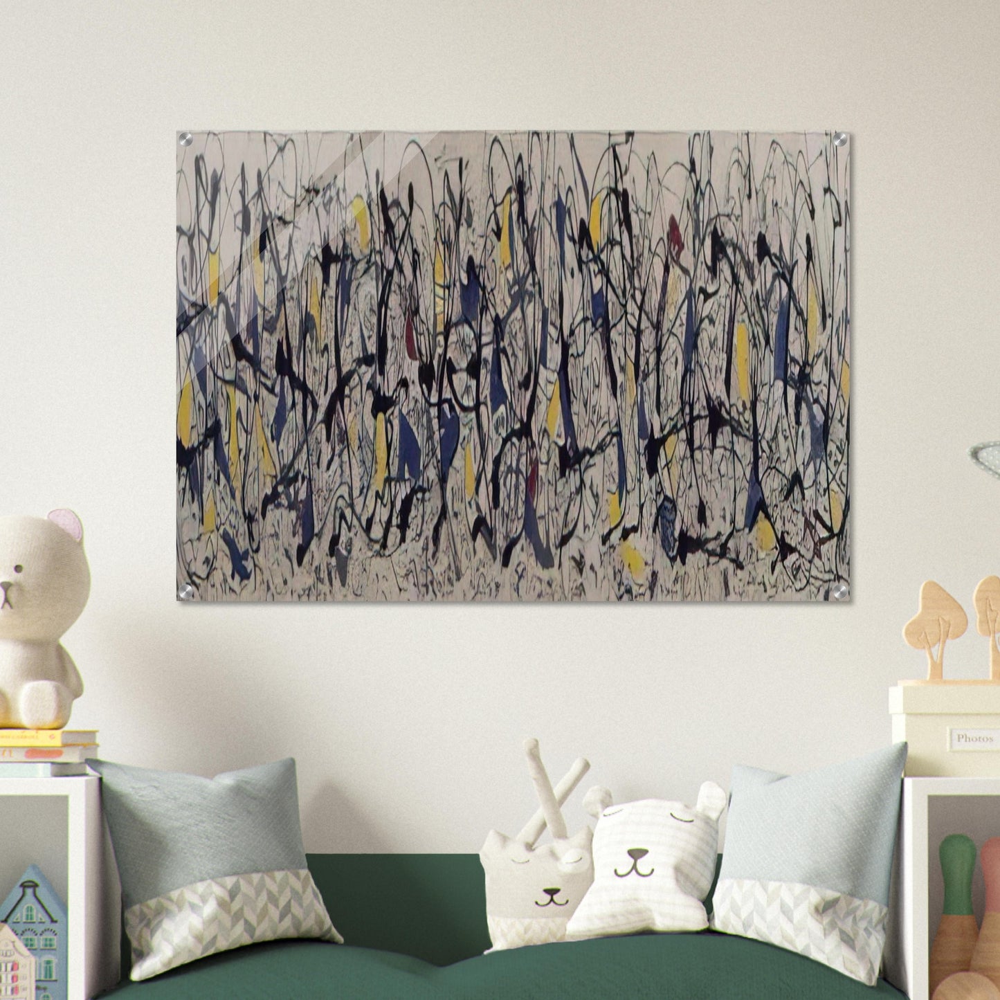 SUMMERTIME NUMBER 9A 1948 - Jackson Pollock Acrylic Print - 70x100 cm / 28x40″ inches