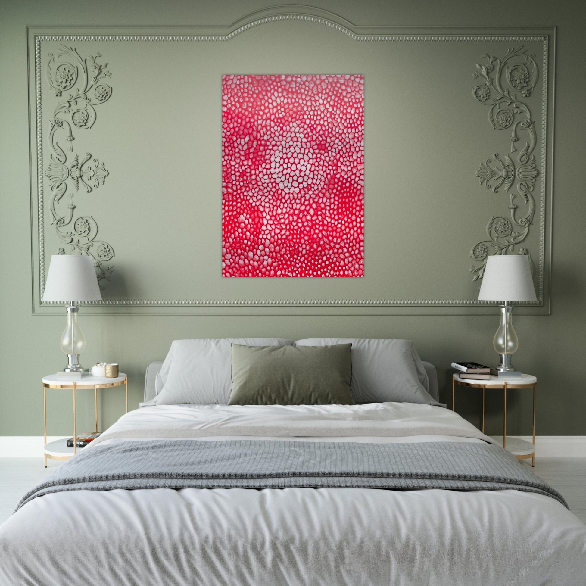 SUNLIGHT 1998 - Yayoi Kusama Brushed Aluminum Print - 70x100 cm / 28x40 inches | Yayoi Kusama Aluminum Print | Yayoi Kusama Prints