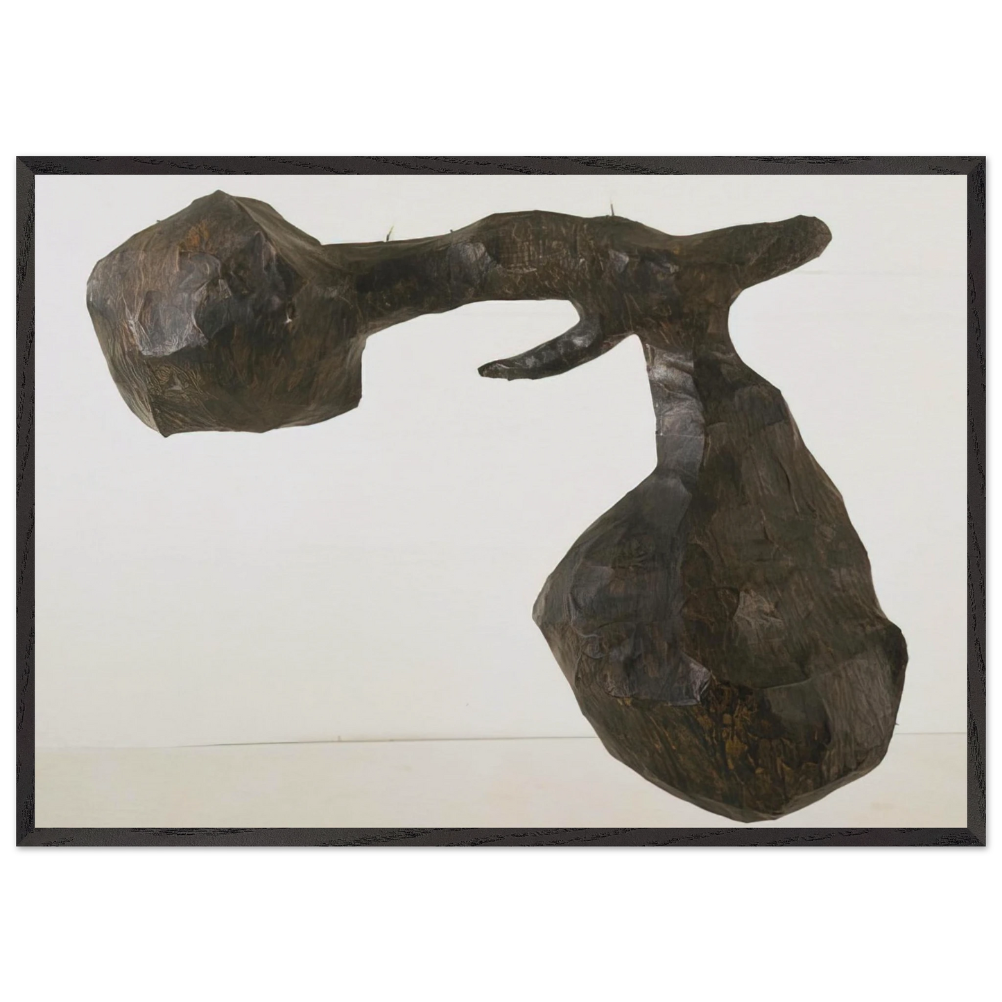 EMPIRE PAPA RAY GUN 1959 - Claes Oldenburg 70x100 cm / 28x40 inches Framed Art Print – Black Wooden Frame