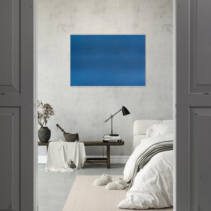 Night Sea - Agnes Martin Brushed Aluminum Print - 70x100 cm / 28x40 inches | Agnes Martin Aluminum Print | Agnes Martin Prints