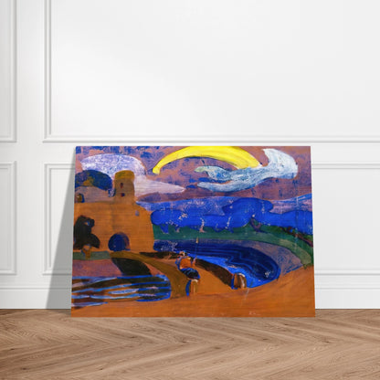 COMET 1900 - Wassily Kandinsky Brushed Aluminum Print - 70x100 cm / 28x40 inches | Wassily Kandinsky Aluminum Print | Wassily Kandinsky Prints