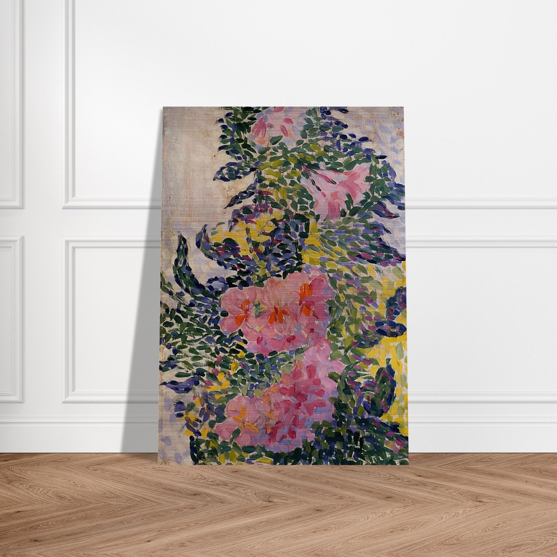Flowers - Henri-Edmond Cross Brushed Aluminum Print - 70x100 cm / 28x40 inches | Henri-Edmond Cross Aluminum Print | Henri-Edmond Cross Prints