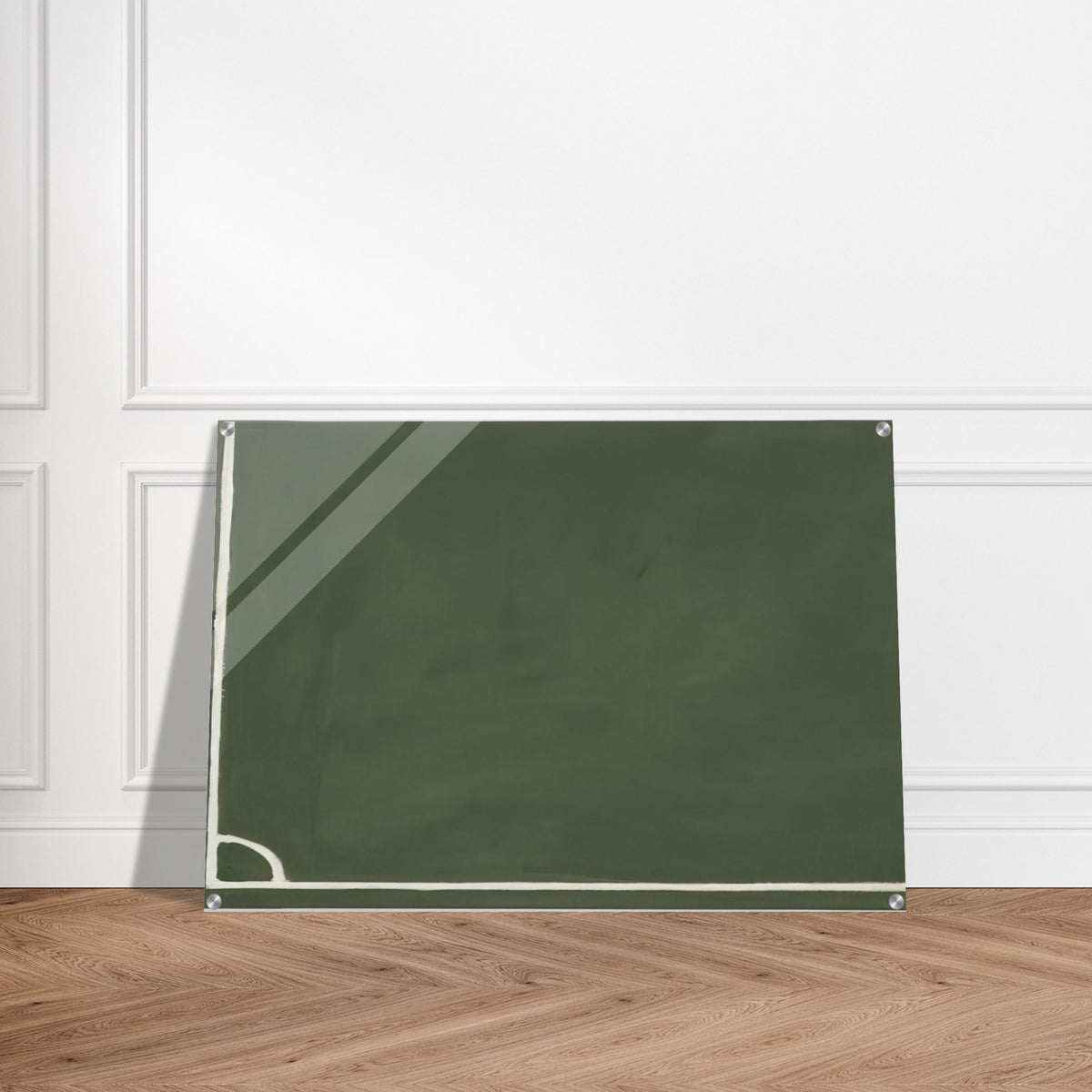 3 Hoeken III - 1971 - Raoul De Keyser Acrylic Print - 70x100 cm / 28x40″ inches
