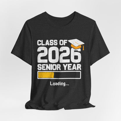 Abschluss-T-Shirt für den Jahrgang 2026, Abschluss-Shirt, Unisex-Abschlussgeschenk, Kleidung für Highschool-Absolventen, T-Shirt für Studienanfänger