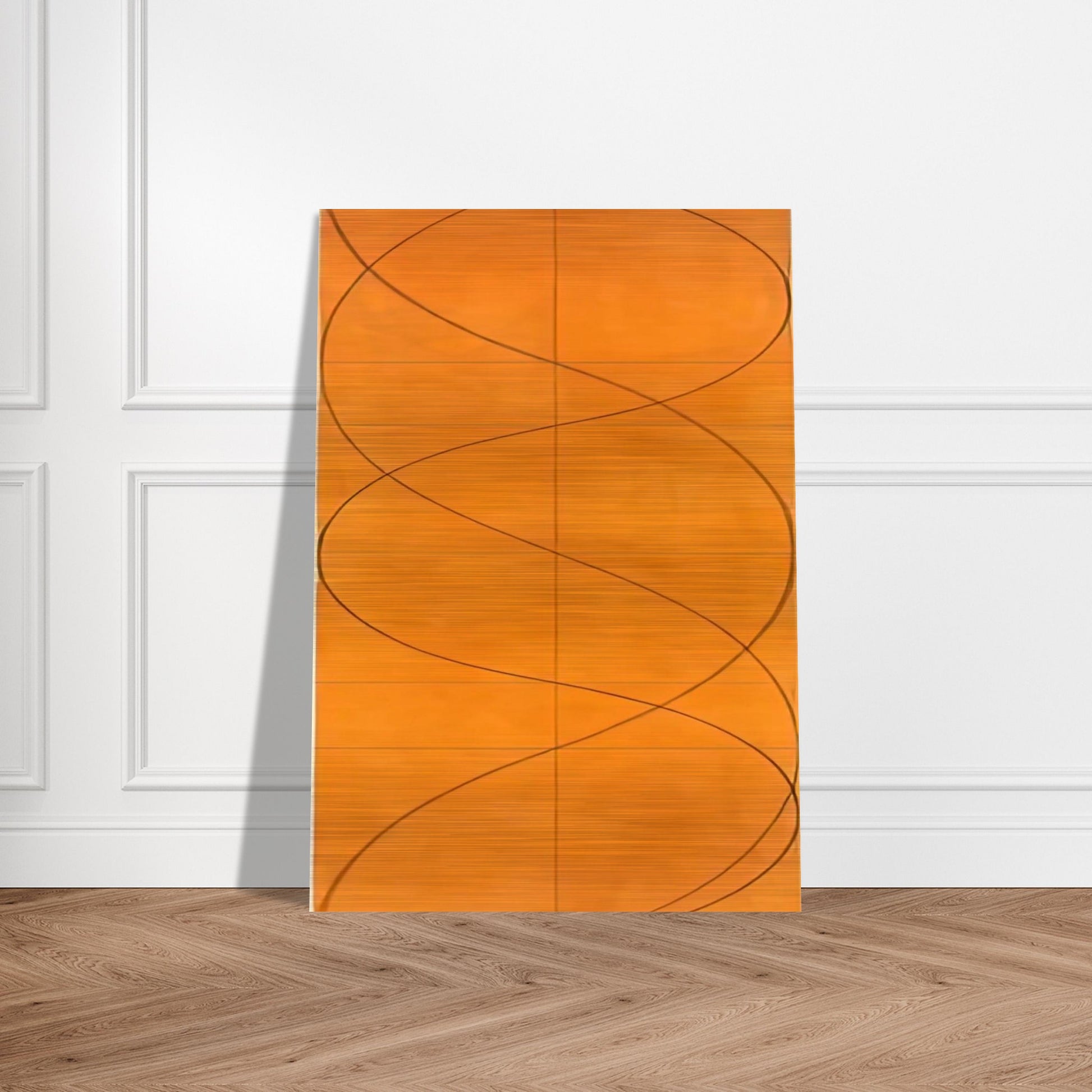 COLUMN PAINTING 16 2004 - Robert Mangold Brushed Aluminum Print - 70x100 cm / 28x40 inches | Robert Mangold Aluminum Print | Robert Mangold Prints