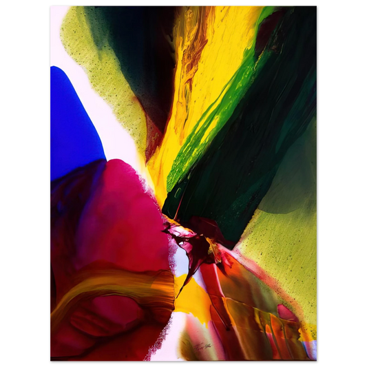 Paul Jenkins - Phenomena Phoenix Equinox - 2006  75x100 cm / 30x40inches Fine Art Poster