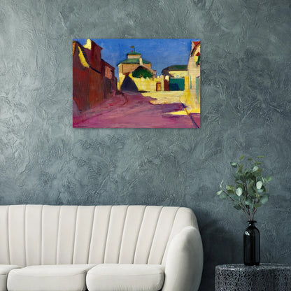 UNE RUE A ARCUEIL 1904 - Henri Matisse Brushed Aluminum Print - 70x100 cm / 28x40 inches | Henri Matisse Aluminum Print | Henri Matisse Prints