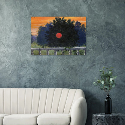 BANQUET 1955 - Rene Magritte Brushed Aluminum Print - 70x100 cm / 28x40 inches | Rene Magritte Aluminum Print | Rene Magritte Prints