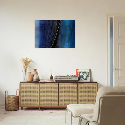 Untitled T1962-L7 - 1962 - Hans Hartung Brushed Aluminum Print - 70x100 cm / 28x40 inches | Hans Hartung Aluminum Print | Hans Hartung Prints