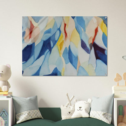 The Way of the Wind - Alice Baber Acrylic Print - 70x100 cm / 28x40″ inches