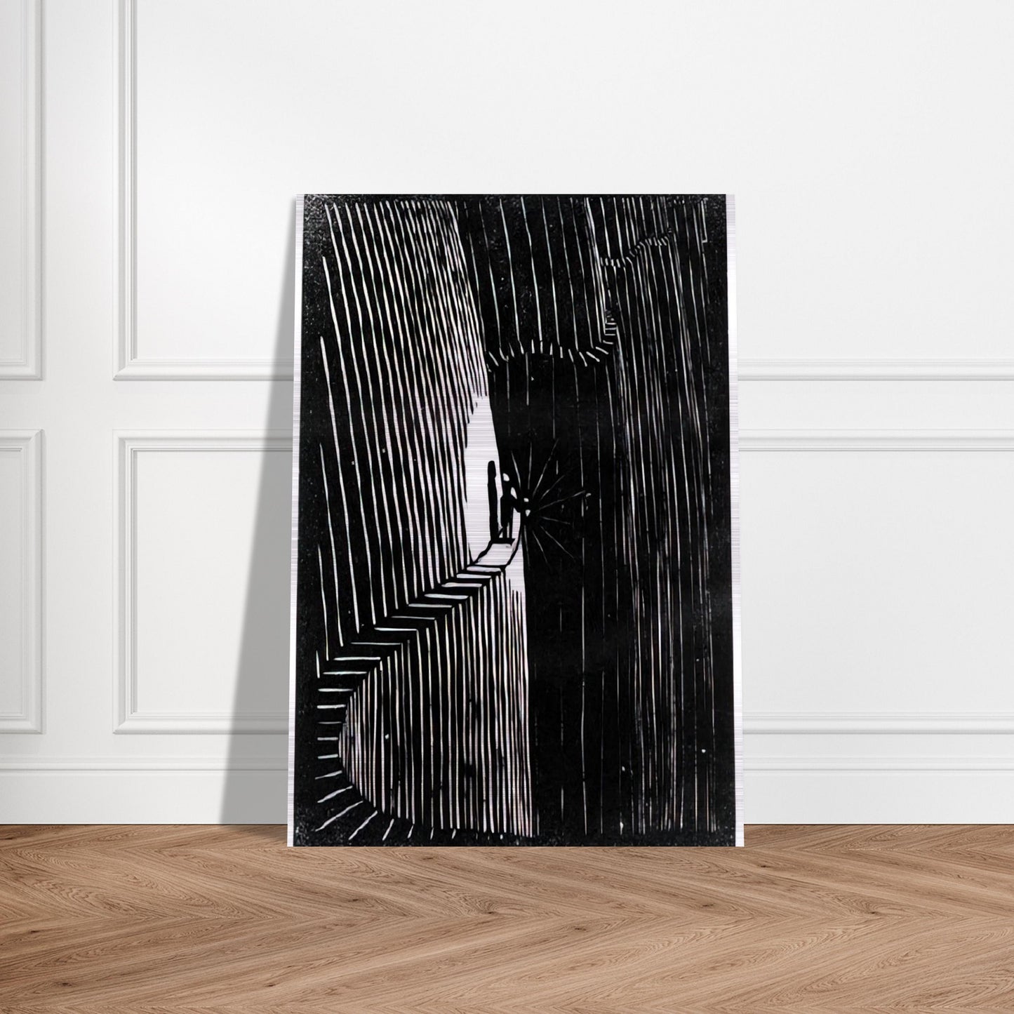 ESCHER (7) - MC Escher Brushed Aluminum Print - 70x100 cm / 28x40 inches | MC Escher Aluminum Print | MC Escher Prints