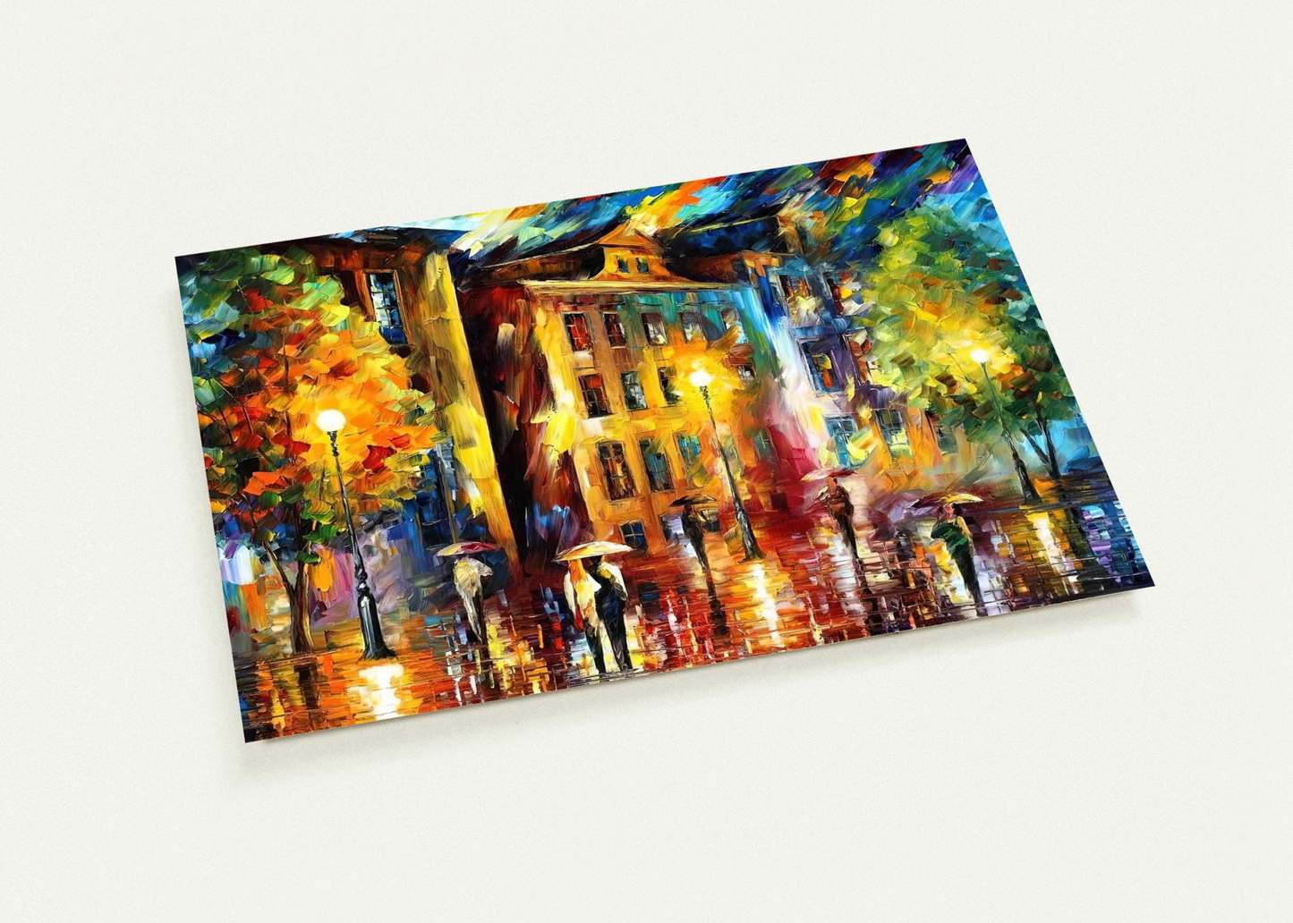 Leonid Afremov By Leonid Afremov Pack of 10 Post Cards | Leonid Afremov Post Cards | A6 (10.5 x 14.8 cm) - 4.1 x 5.8 inches
