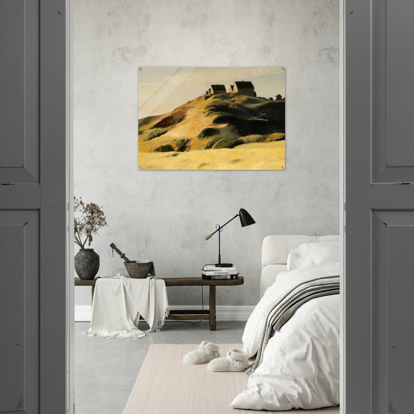Corn Hill - Edward Hopper Acrylic Print - 70x100 cm / 28x40″ inches