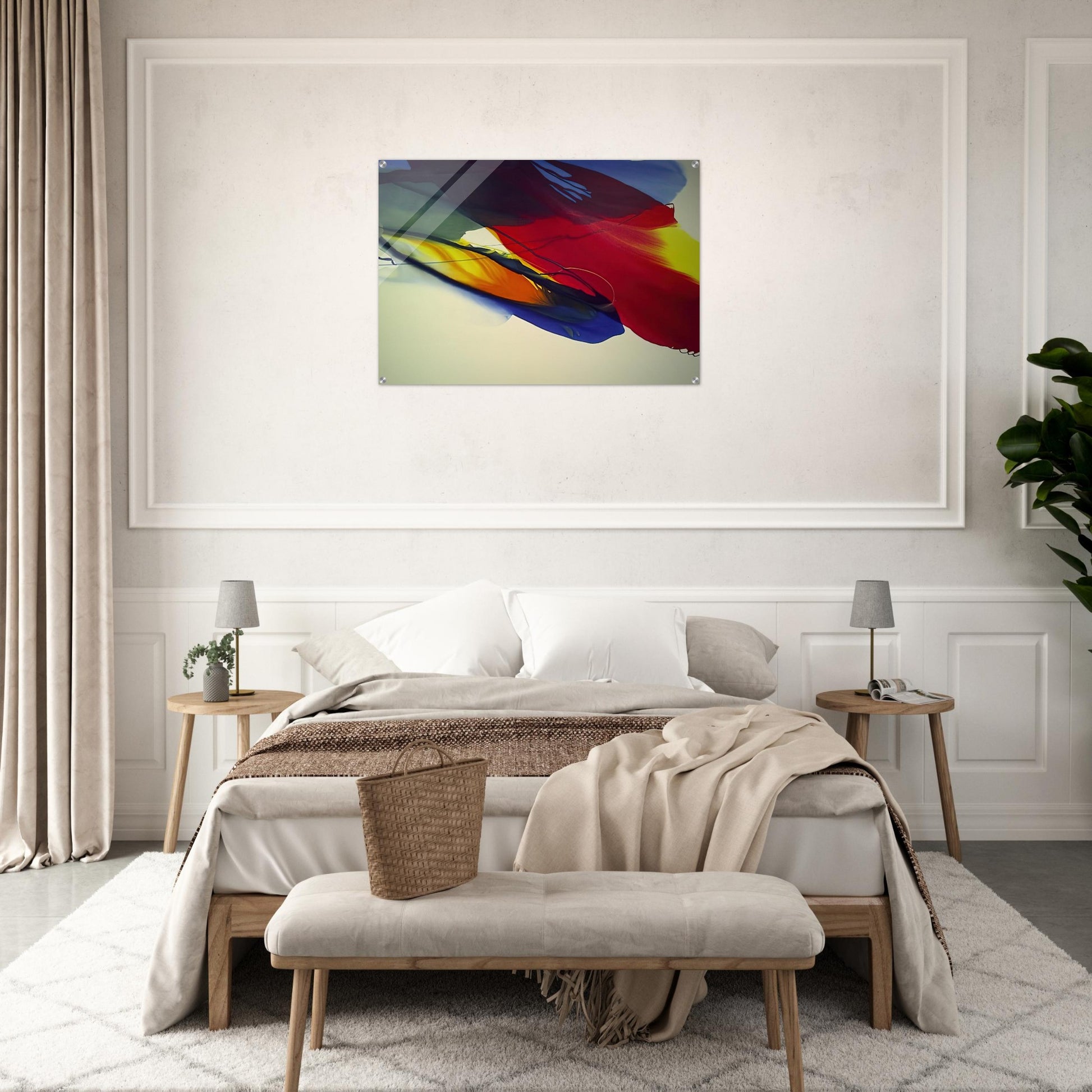 Phenomena Point Swing and Flank - 1964 - Paul Jenkins Acrylic Print - 70x100 cm / 28x40″ inches