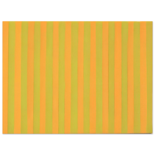 Gene Davis - Two Yellows - 1959  75x100 cm / 30x40inches Fine Art Poster