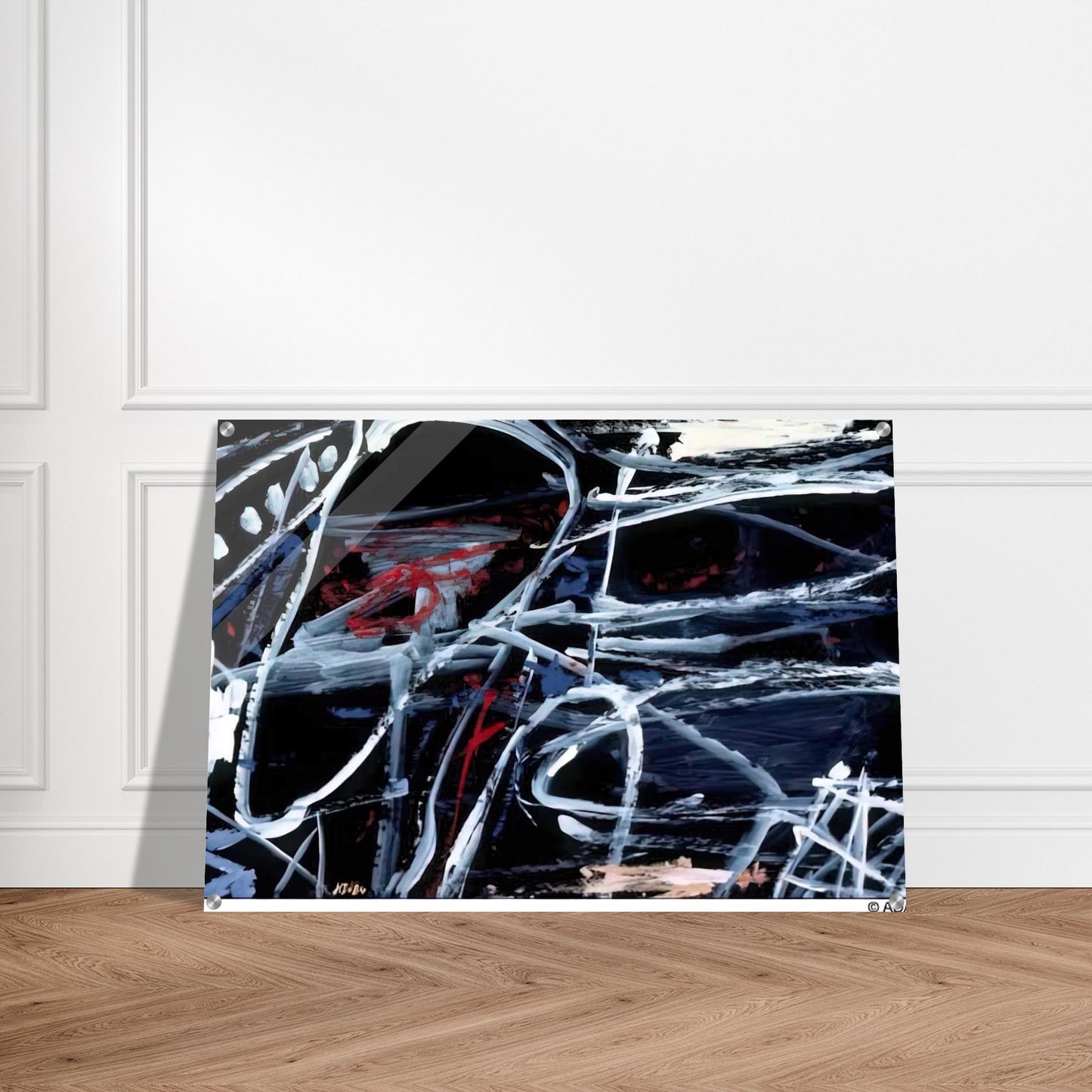 EPISODE - Jean Dubuffet Acrylic Print - 70x100 cm / 28x40″ inches