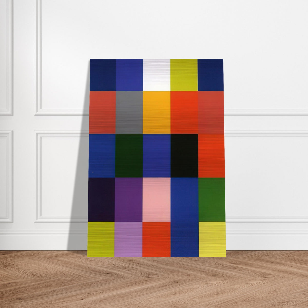 25 COLOURS 2007 - Gerhard Richter Brushed Aluminum Print - 70x100 cm / 28x40 inches | Gerhard Richter Aluminum Print | Gerhard Richter Prints