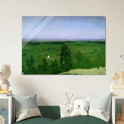 View on Moscow from Sparrow Hills - Arkhyp Kuindzhi Acrylic Print - 70x100 cm / 28x40″ inches