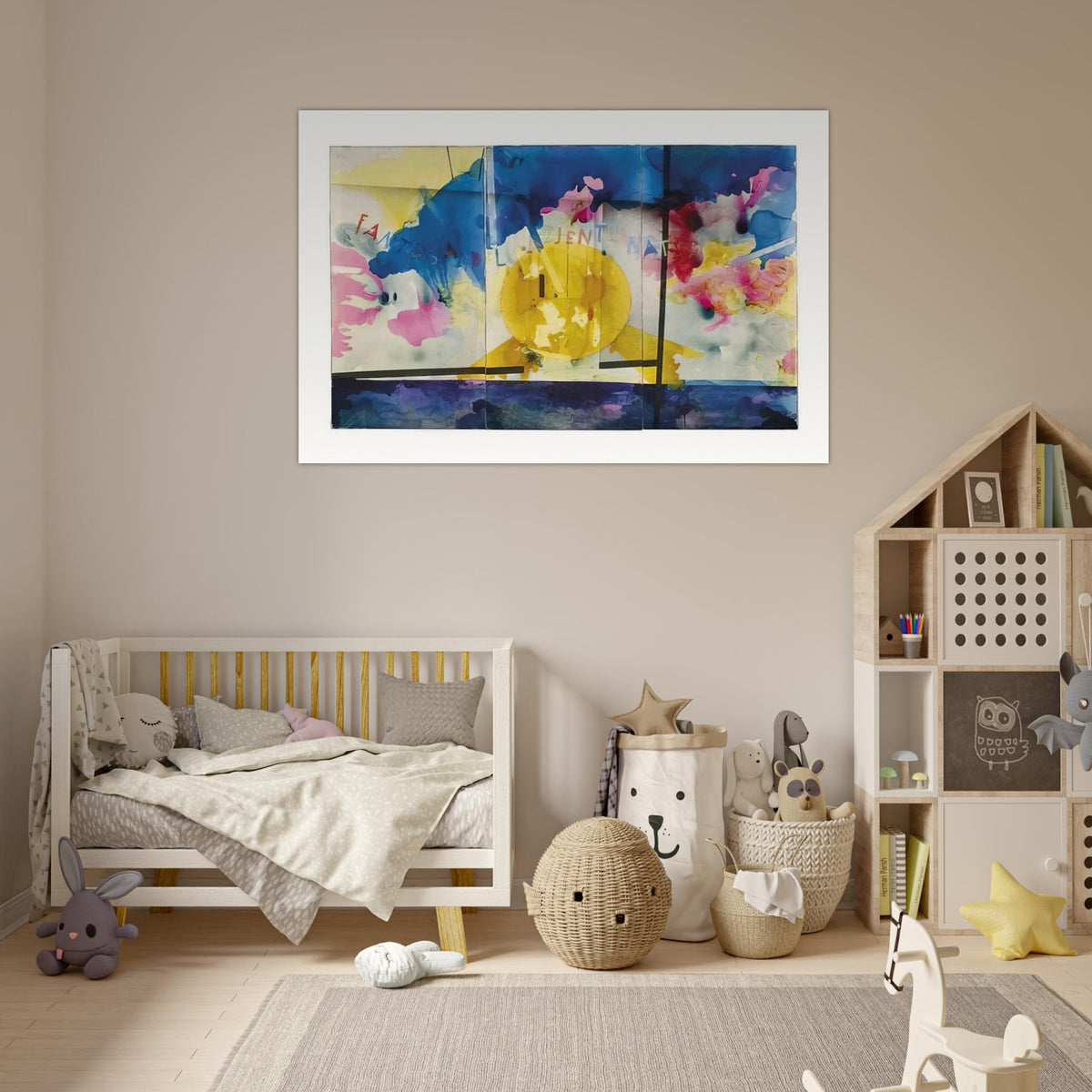 Fantasy of the Natural Patient - 1970 - Mario Schifano Art Prints - 100x150 cm / 40x60″ inches | Mario Schifano Poster | Mario Schifano Prints