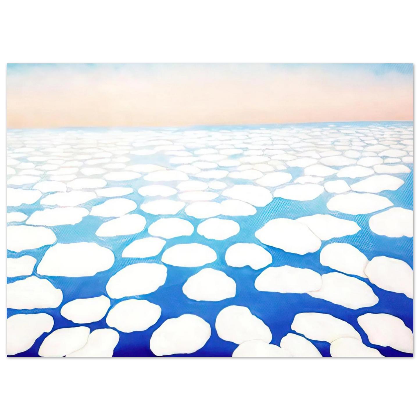 Georgia O'Keeffe - Sky Above the Clouds II Fine Art Poster