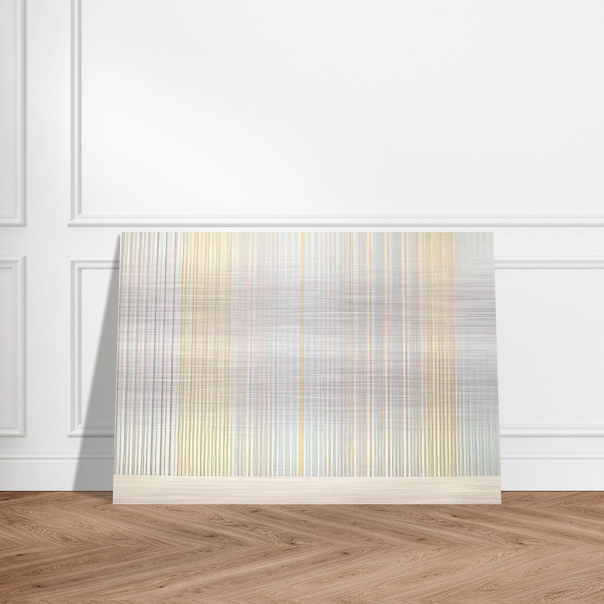 Renoir's Curtain - 1977 - Gene Davis Brushed Aluminum Print - 70x100 cm / 28x40 inches | Gene Davis Aluminum Print | Gene Davis Prints
