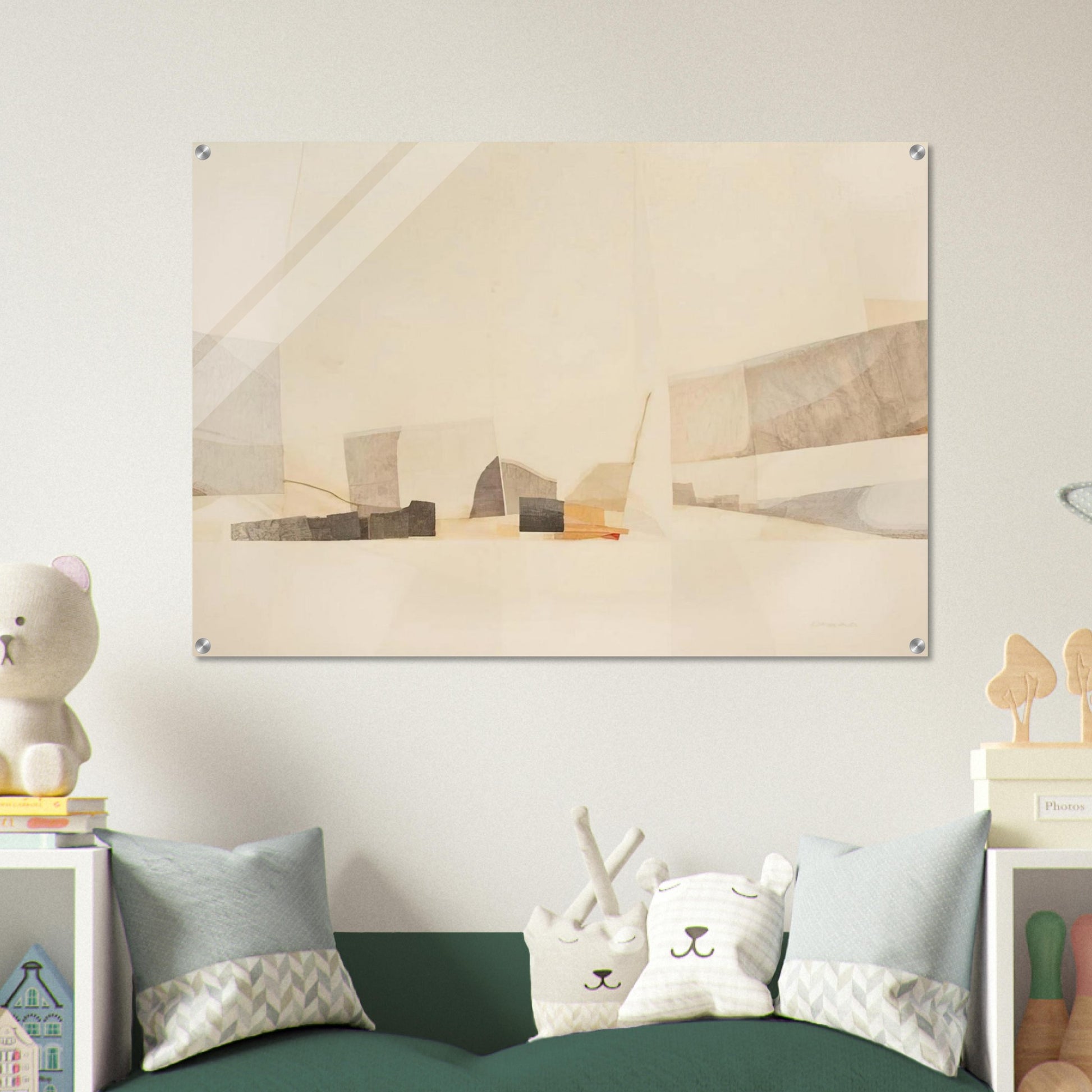 Untitled - Abstract Expressionism - Kenzo Okada Acrylic Print - 70x100 cm / 28x40″ inches | Kenzo Okada Wall Art | Kenzo Okada Prints