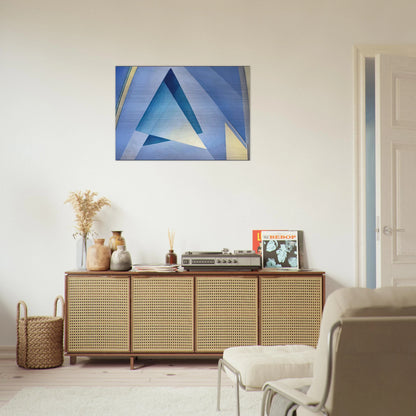 Hanover Abstract - 1938 - Lawren Harris Brushed Aluminum Print - 70x100 cm / 28x40 inches | Lawren Harris Aluminum Print | Lawren Harris Prints