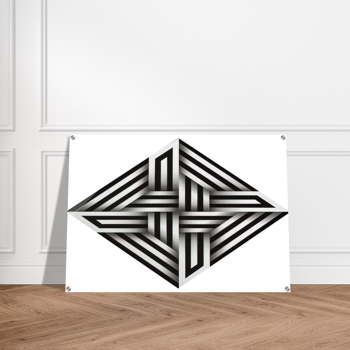 Kumo XV - 1973 - Omar Rayo Acrylic Print - 70x100 cm / 28x40″ inches | Omar Rayo Wall Art | Omar Rayo Prints