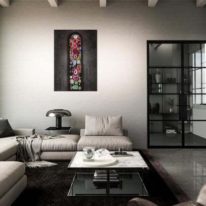AHATFENSTER 2009 2 - Sigmar Polke Brushed Aluminum Print - 70x100 cm / 28x40 inches | Sigmar Polke Aluminum Print | Sigmar Polke Prints