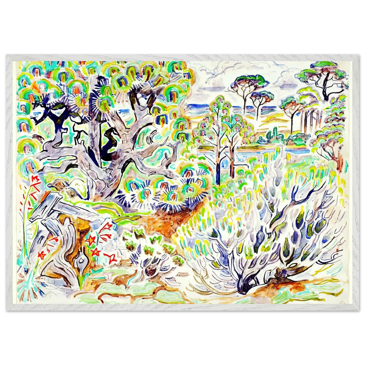 Walter Inglis Anderson - Walter Anderson Wall art - 75x100 cm / 30x40 Inches - Fine Art Poster - -