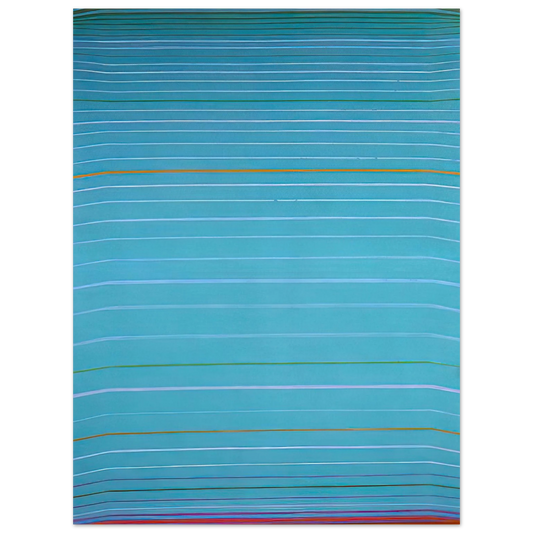 John Hoyland - April 1961 - 1961  75x100 cm / 30x40inches Fine Art Poster