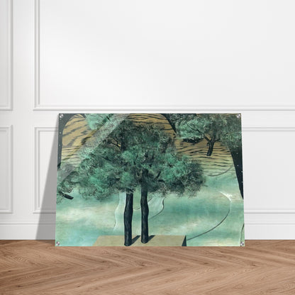 THE CULTIVATION OF IDEAS 1927 - Rene Magritte Acrylic Print - 70x100 cm / 28x40″ inches