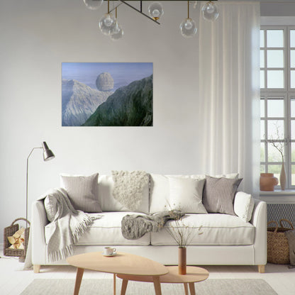 THE GLASS KEY 1959 - Rene Magritte Brushed Aluminum Print - 70x100 cm / 28x40 inches | Rene Magritte Aluminum Print | Rene Magritte Prints