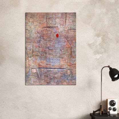 CACODEMONIC 1916 - Paul Klee Brushed Aluminum Print - 70x100 cm / 28x40 inches | Paul Klee Aluminum Print | Paul Klee Prints