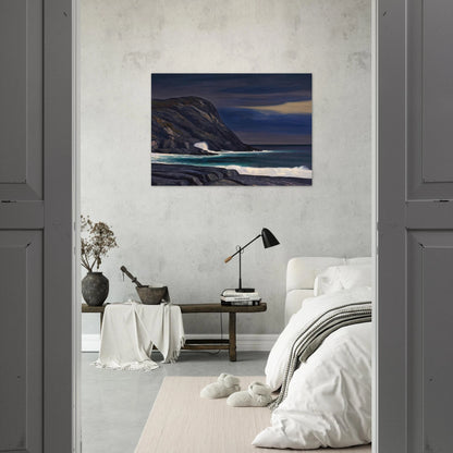 Brewing Storm, Monhegan - Rockwell Kent Brushed Aluminum Print - 70x100 cm / 28x40 inches | Rockwell Kent Aluminum Print | Rockwell Kent Prints