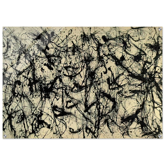 NUMBER 32 1950 - Jackson Pollock Acrylic Print - 70x100 cm / 28x40″ inches