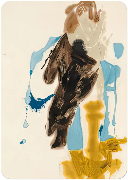 After Rubens, 1961- By Helen Frankenthaler Pack of 10 Post Cards | Helen Frankenthaler Post Cards | A6 (10.5 x 14.8 cm) - 4.1 x 5.8 inches